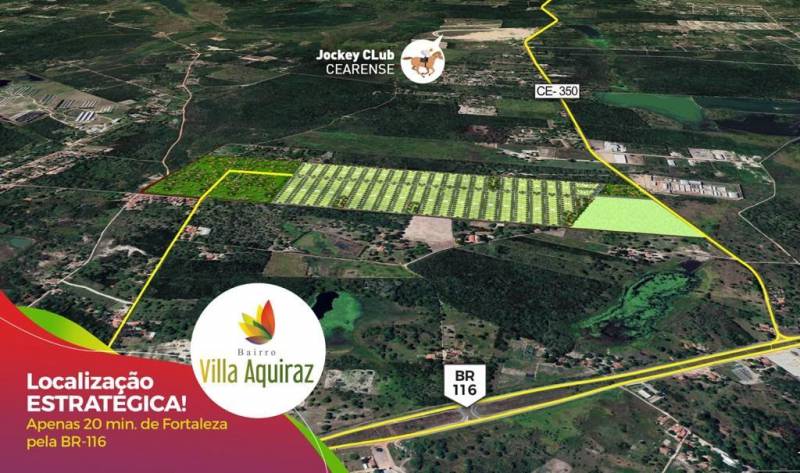 Terreno, 121m², à venda em Aquiraz - Joris Imóveis